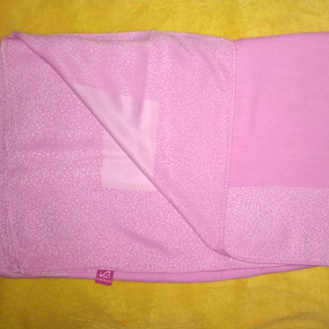 Kerudung segiempat rabbani,bisa pakai bulak-balik,warna pink dan coksu(bekas) uk100x100