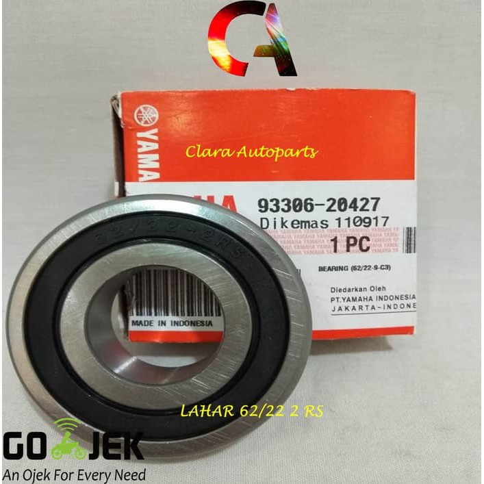 BEARING LAHAR LAHER 62/22 KLAKER 62/22 6222 2RS RODA BELAKANG XEON PCX 160