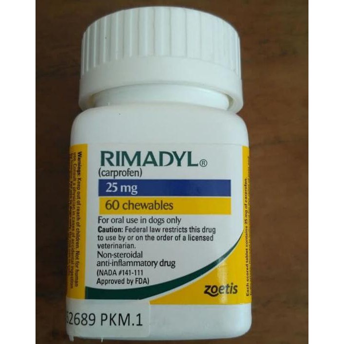 Jual Rimadyl Carprofen 1 Tablet Khusus Anjing Indonesia Shopee Indonesia