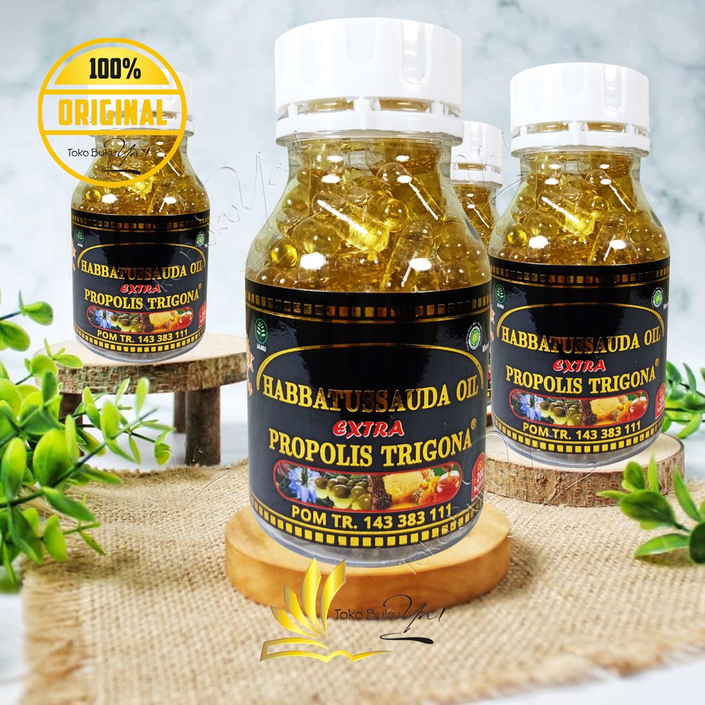 Habbatussauda Oil Extra Propolis Trigona 200 Kapsul