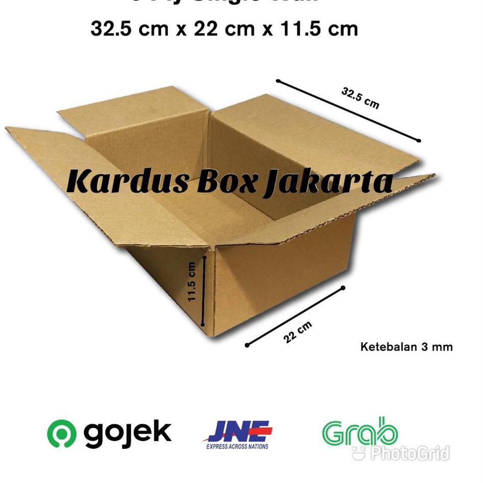 

➯je KARDUS BOX POLOS 32.5X22X.11.5 ✷ ★★★
