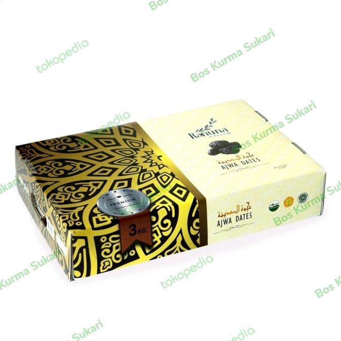 

KURMA RANUNA AJWA JUMBO VARIAN 3KG | KURMA NABI PREMIUM MADINAH DFDFG3545