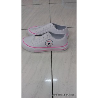  Sepatu  sneakers karet  putih KOMIN  bintang K 065 anak laki 