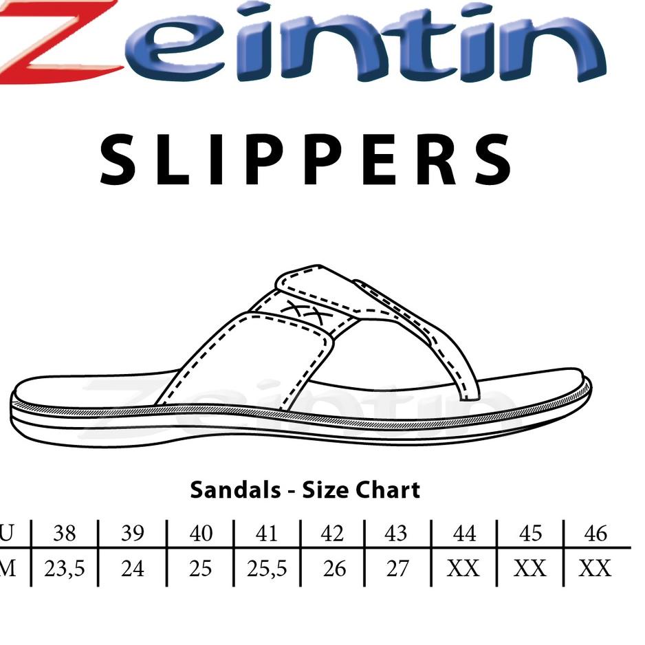℮ Zeintin - Sandal Pria Zeintin | KK| Bahan Kulit | Fashion Pria Sandal Pria ZEINTIN KK ✥
