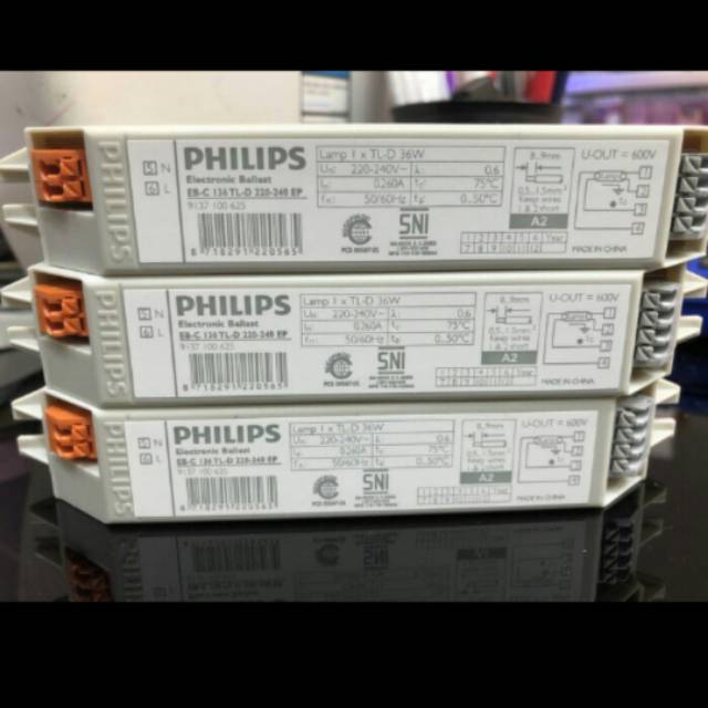 Electronic Ballast Philips EBC 1X36W / 1X36Watt