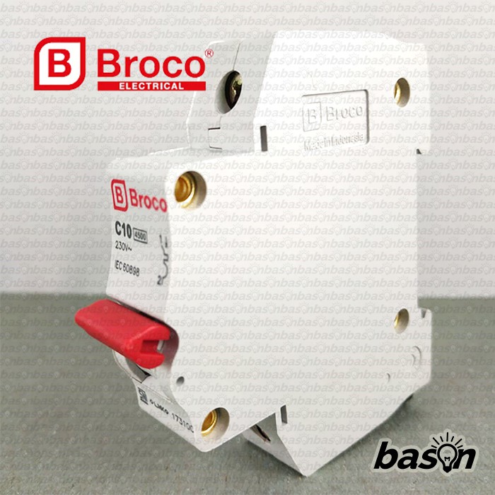 BROCO MCB 10A - 1P 17310C