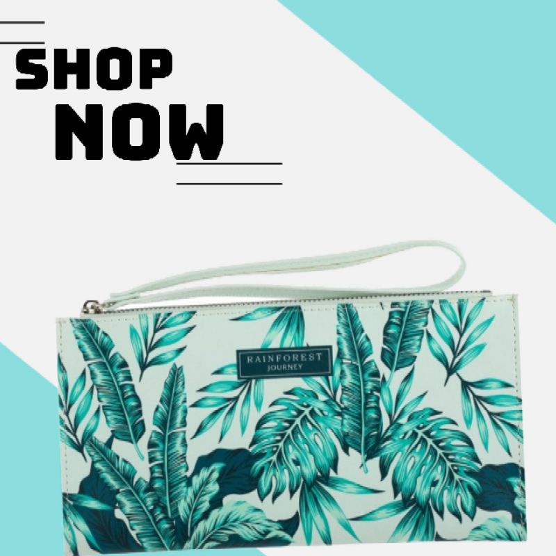 MINISO Dompet Tangan Tas Tangan Kopling Wanita Dompet Kopling Mode