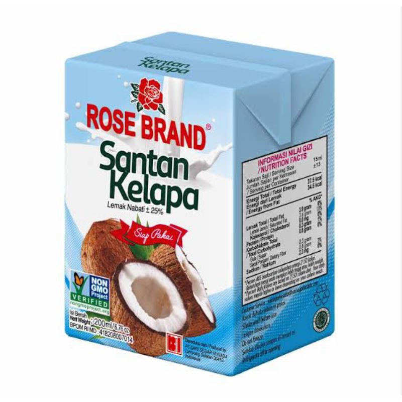 

ROSE BRAND Santan Kelapa 200mL