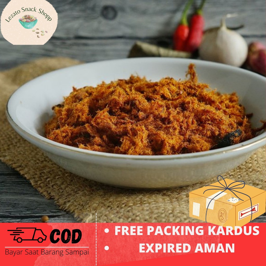 

Abon Sapi Pedas Kiloan / 250 gr Gurih Pedas Terenak Jajanan jadul zaman Now