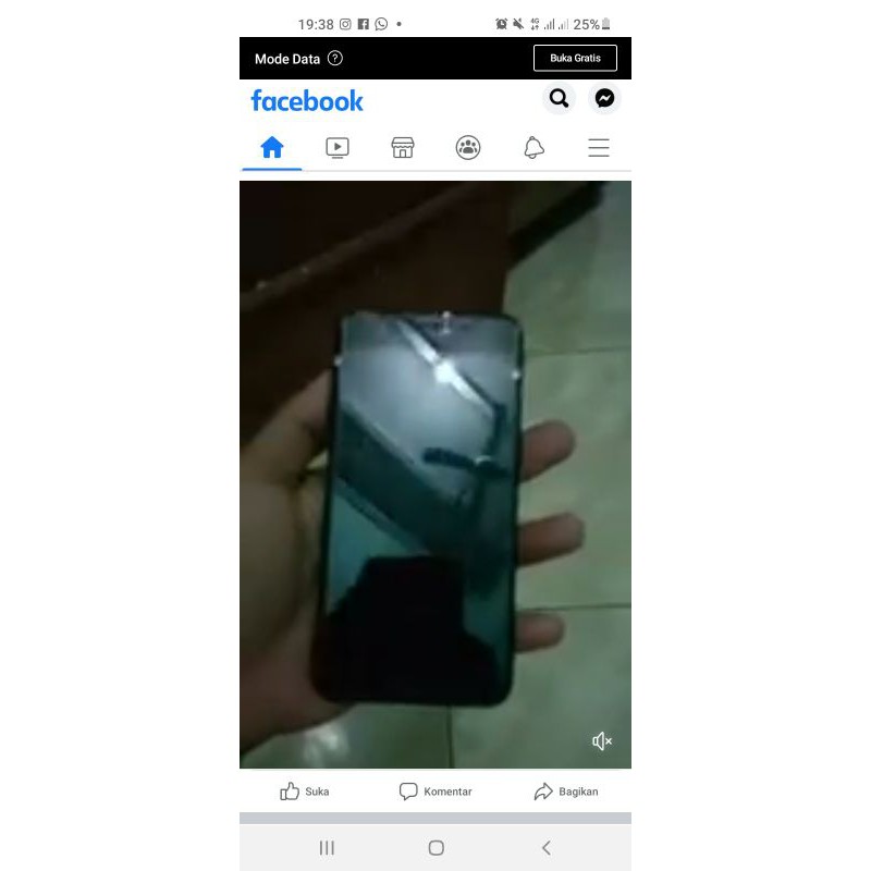 lcd oppo a57 copotan