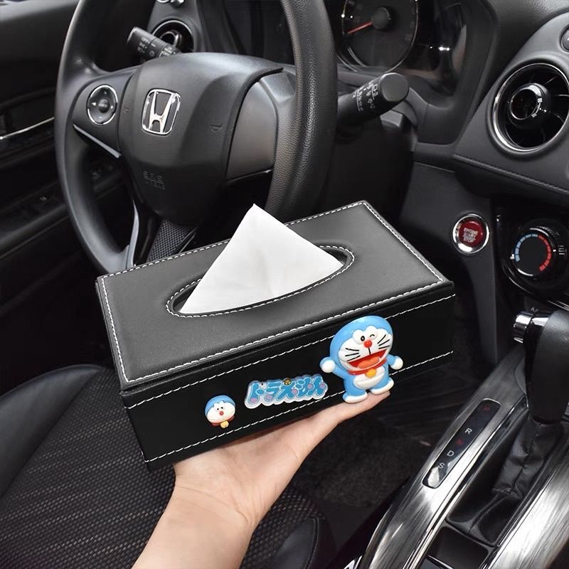 0kotak tissue mobil  doraemon tempat tissue mobil doraemon