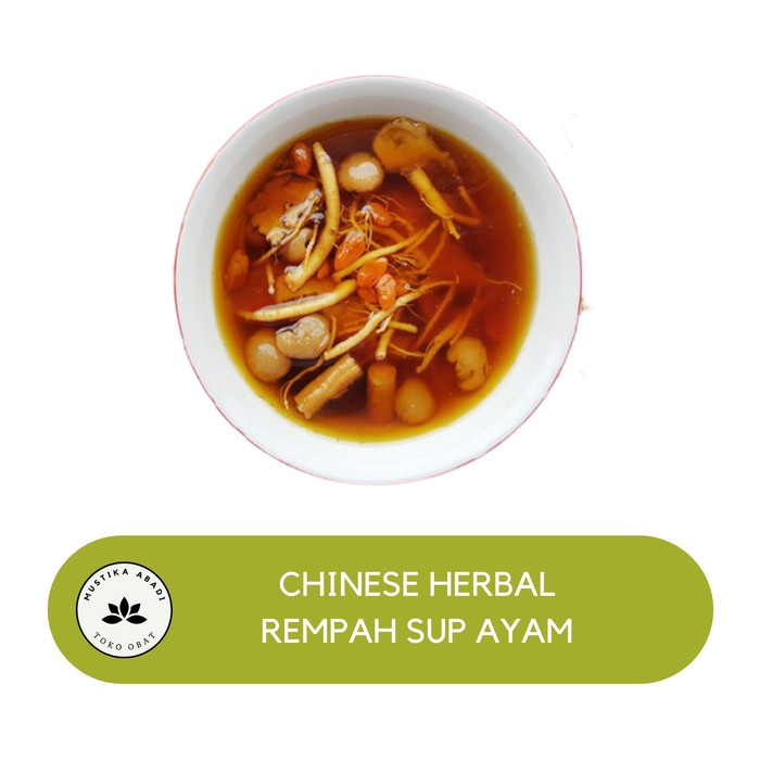 Chinese Sup Ayam Herbal Rempah Soup Tim Obat Ayam Premium