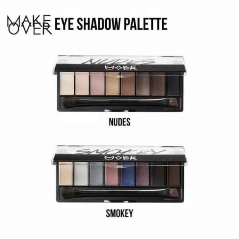 MAKE OVER - Eyeshadow Pallete Nudes & Smokey - Eyeshadow