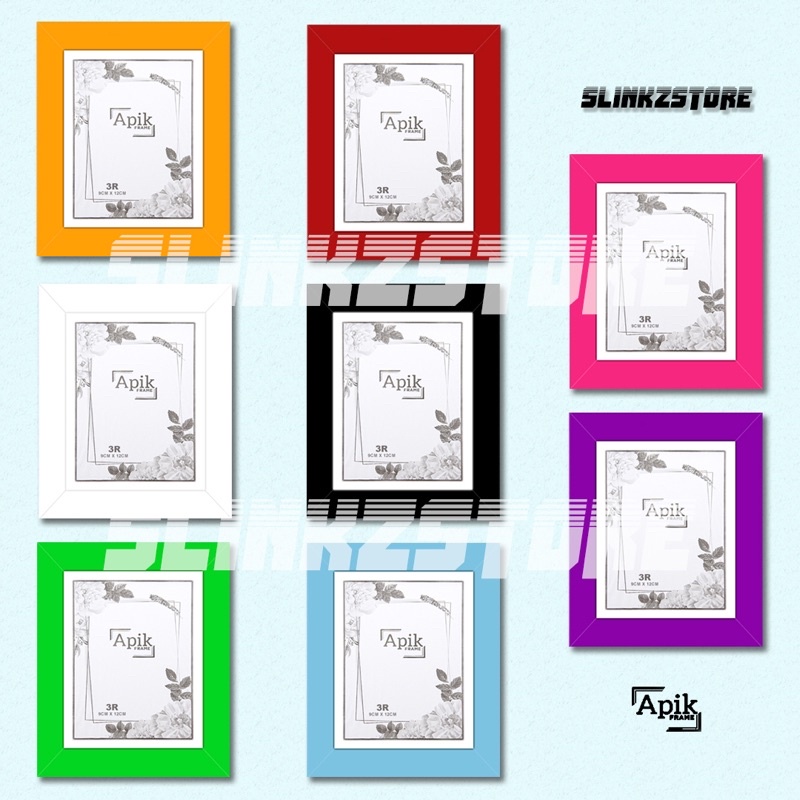 Bingkai 3R Minimalis 9x13cm