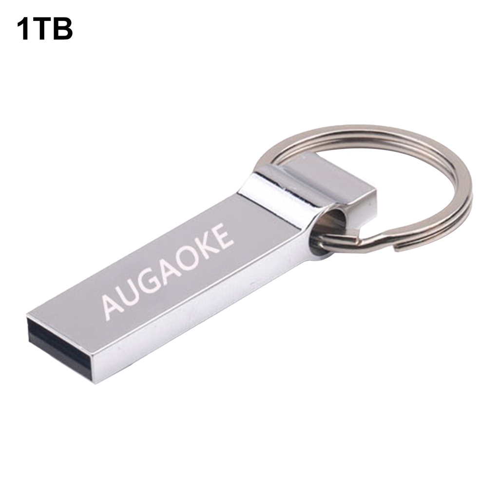 Huluboy Flashdisk USB 3.0 1T 2T Bahan Metal Anti Air Shockproof Untuk Kantor