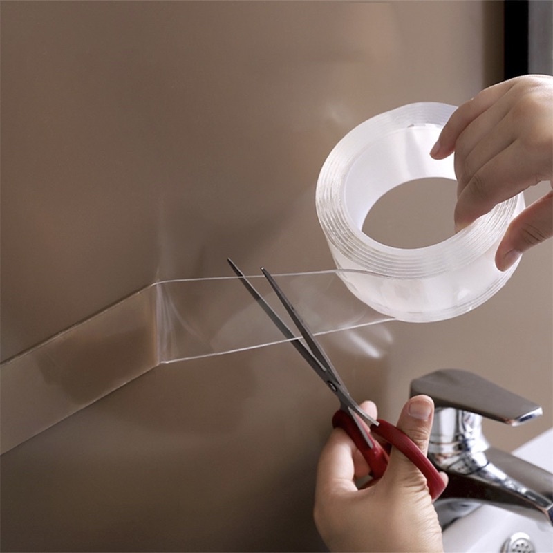 

Nano Tape Double Tape Isolasi 2 Sisi Kuat Dicuci tanpa bekas