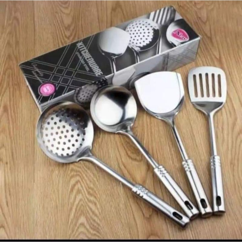 Set Spatula Stainless