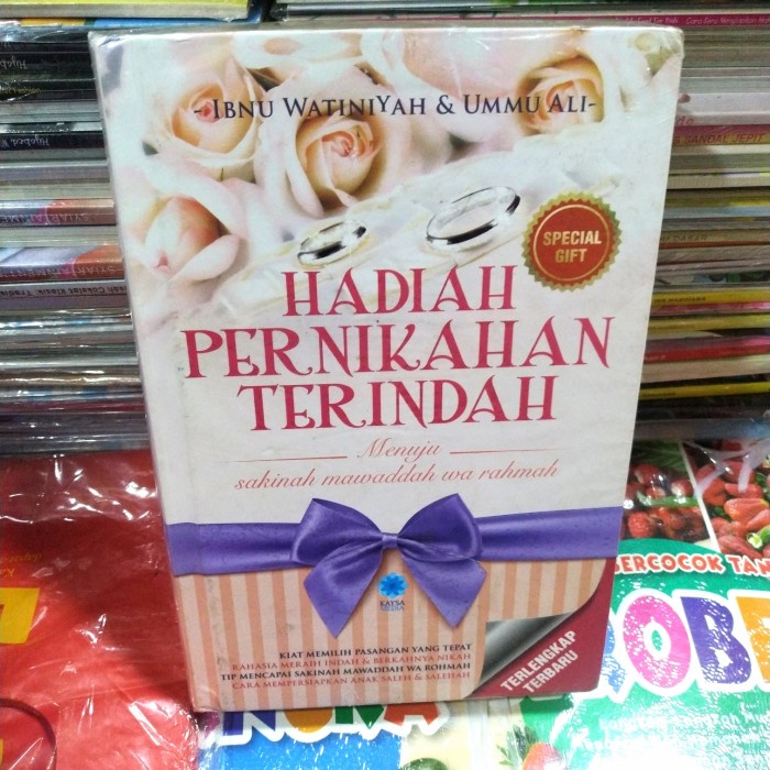 

FLASH SALE!!! BUKU HADIAH PERNIKAHAN TERINDAH TERLARIS