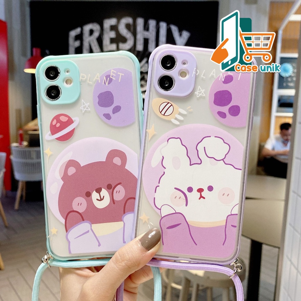 SS193 CASE SLINGCASE TALI LANYARD OPPO A9 A5 A31 A8 A52 A92 A53 A33 2020 RENO 4 4F A15 A54 A74 A83 CS3239