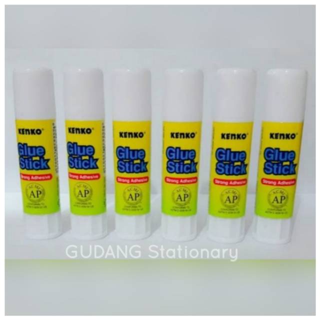 Lem Glue Stick Kenko 15 gram [ isi 20 pcs ]