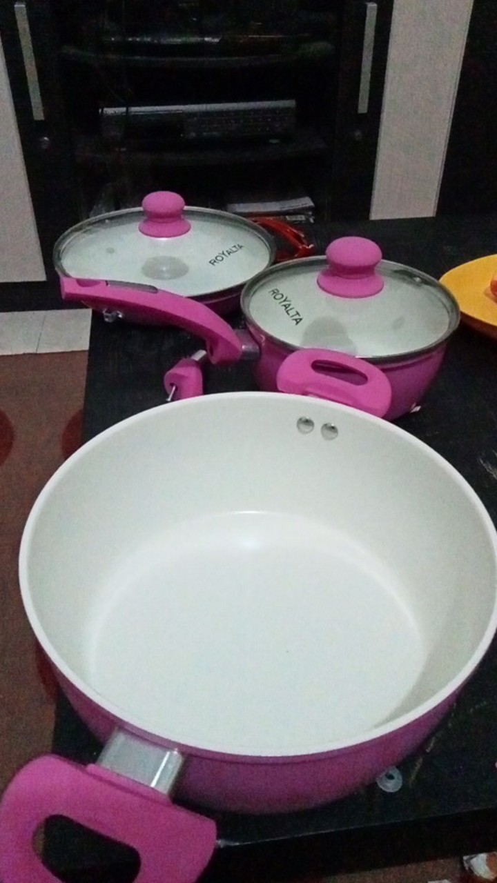 Panci Set 5 Pc Royalta Italian,  Bahan Tebal