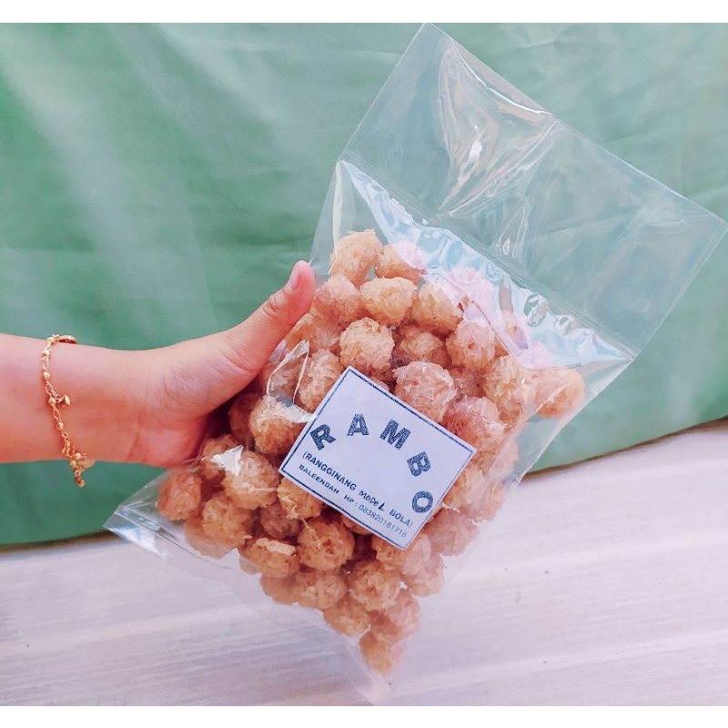 

Rengginang terasi bulat mentah 375gram