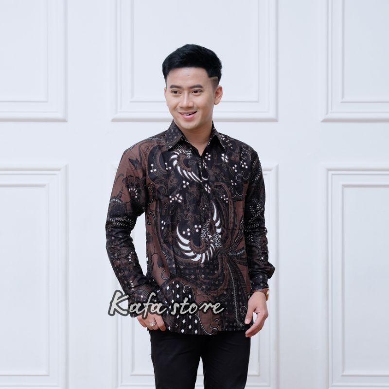 Kemeja Cowok Batik Jumbo Baju Batik Pria Jumbo Kemeja Cowok Jumbo  BIG SIZE M,L,XL,3XL,4XL,5XL,6XL.