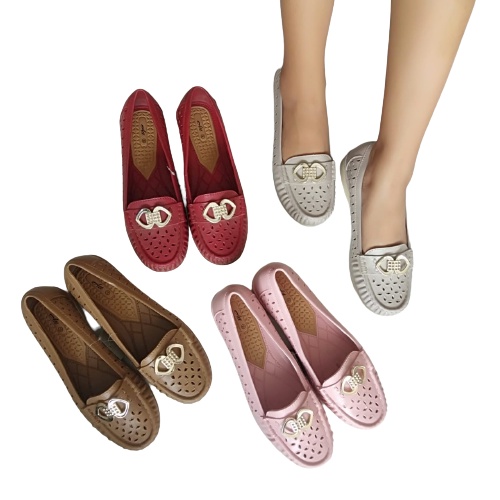 gos ATT NSWK 468, SLK 474, SWK 469 SEPATU KARET WANITA Flat Shoes Anti Air Nyaman Dipakai Ringan