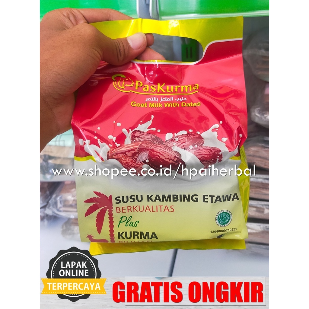 

Susu Kambing Ettagoat Murni Rasa Kurma / Coklat / Original / Gula Aren