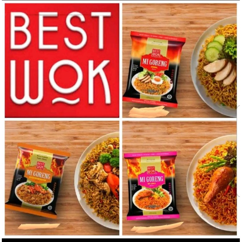 [READY STOK LANGSUNG KIRIM] BEST WOK mie goreng halal
