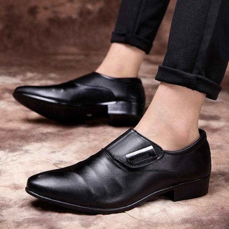 Sepatu Pantofel Pria Formal Casual Santai Kerja Kantor Pantofel Hitam Murah Sepatu PDH Keren Kulit 073