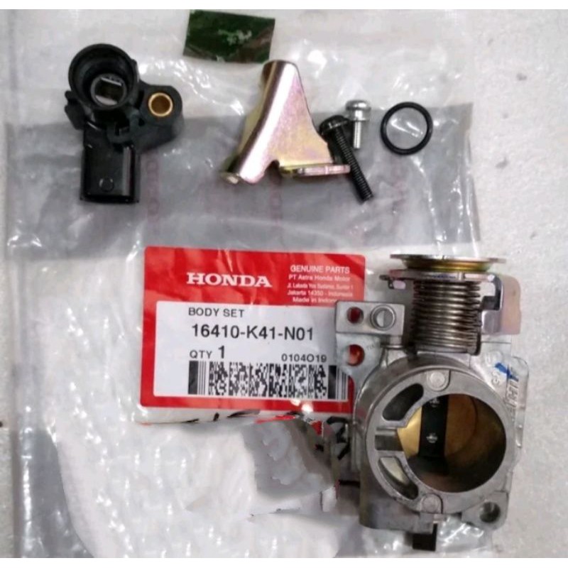 THROTTLE 16410 K41 N01 BODY SET SENSOR TPS SUPRA 125 FI AHM 16410K41N01