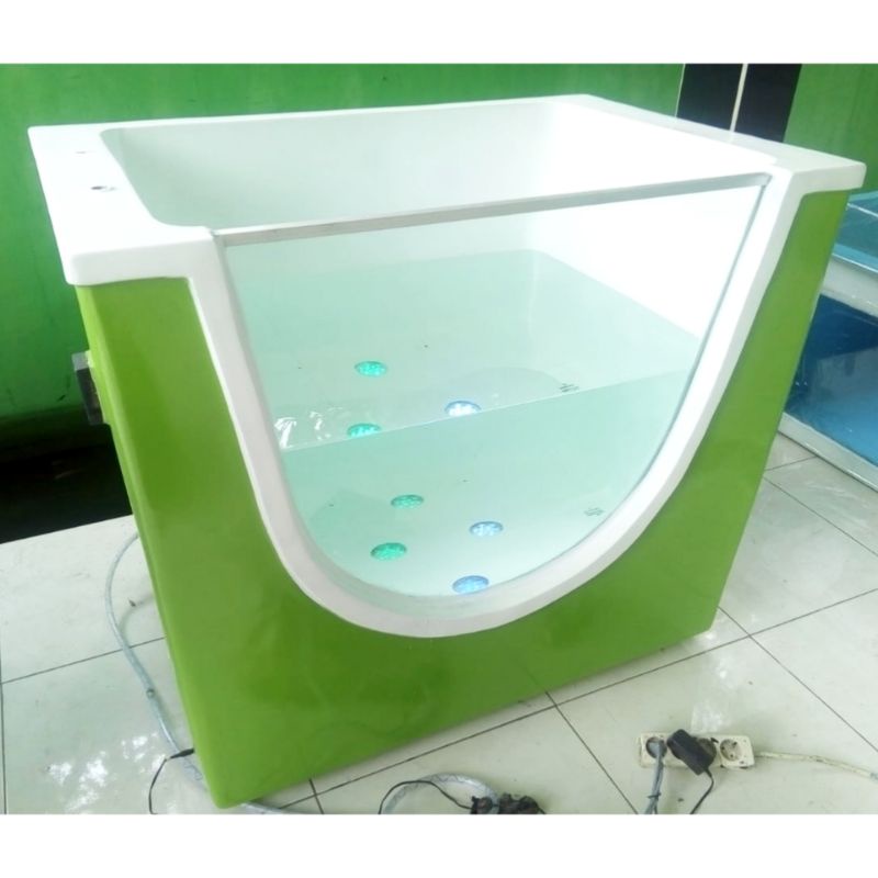 Kolam Baby Spa Fiber Model dan Ukuran Standar Varian Lampu