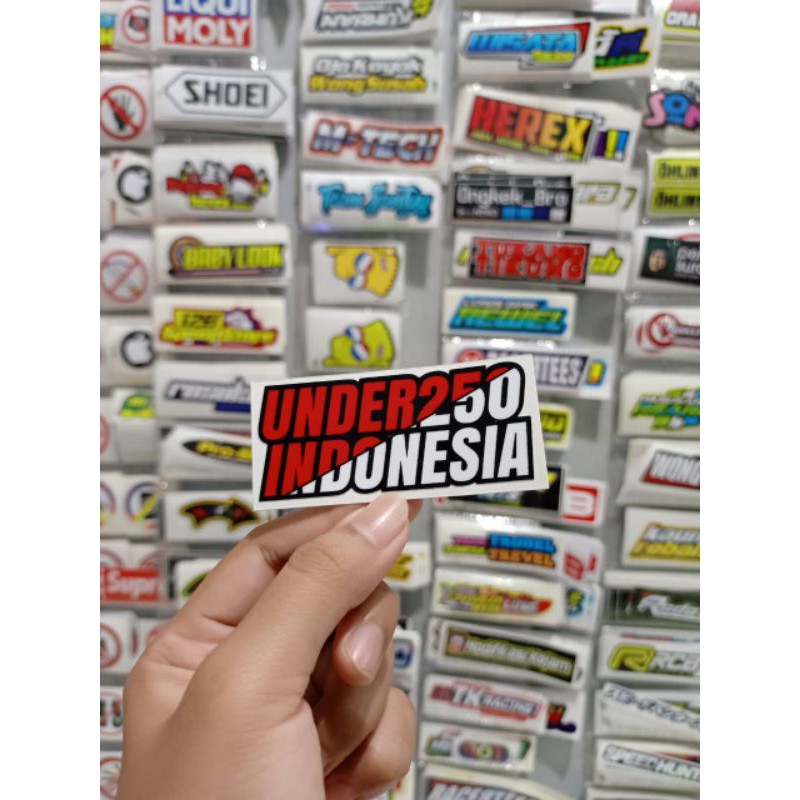 sticker printing UNDER250 INDONESIA