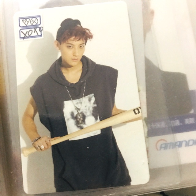 TAO EXO OFFICIAL CARD BWCW MAMA GROWL EXODUS XOXO