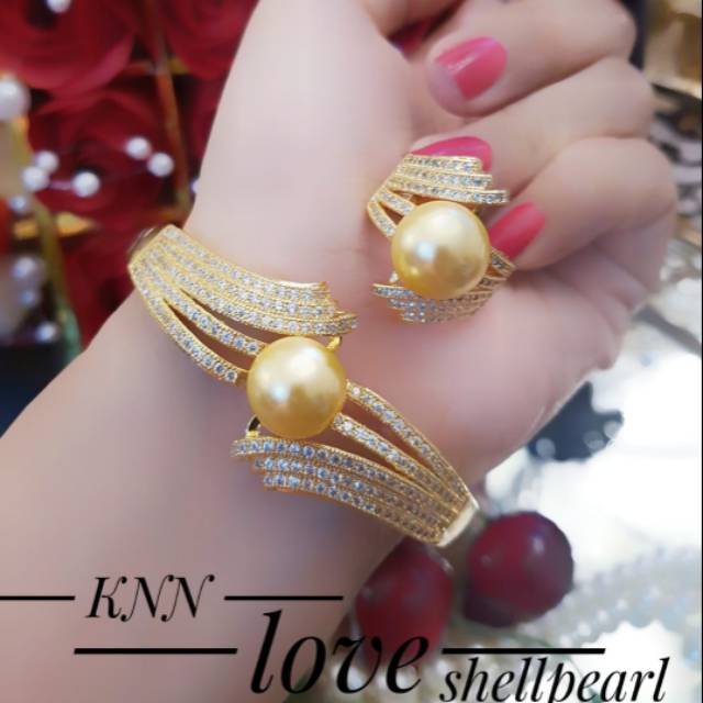 Gelang cincin mutiara air tawar 2703