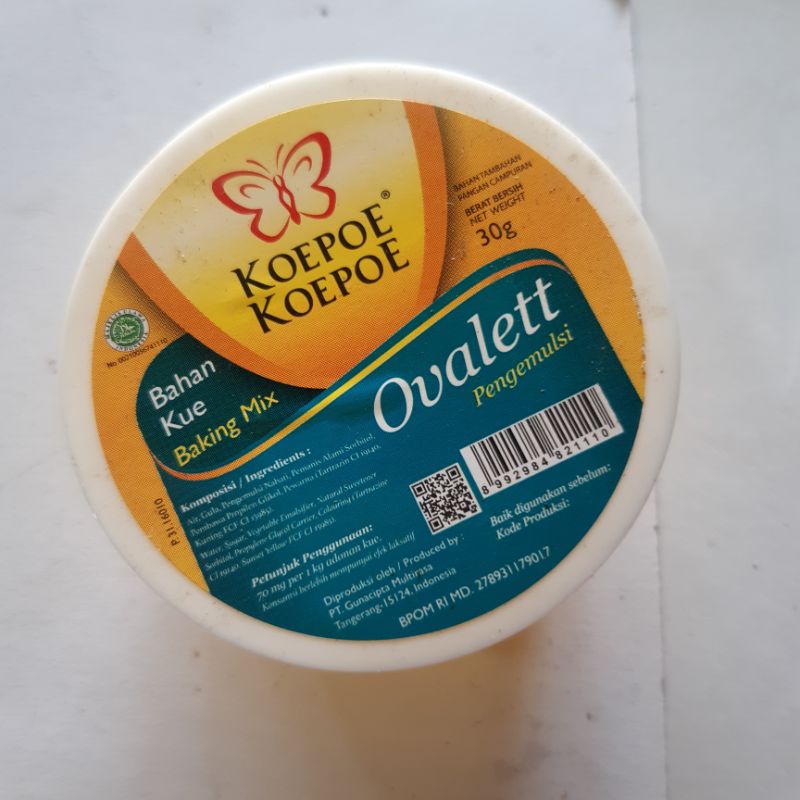 

Ovalett koepoekoepoe 30g