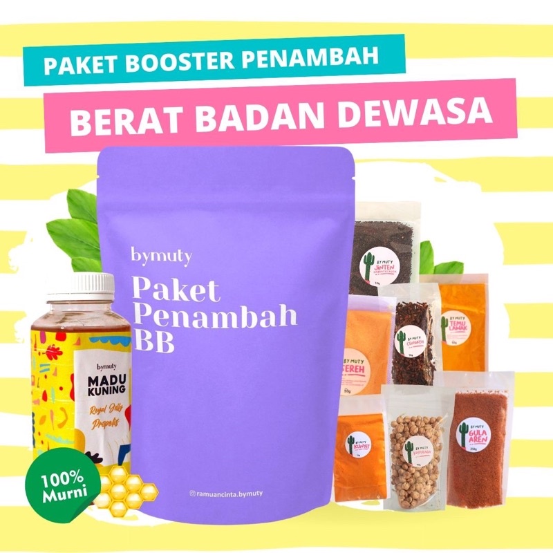 Paket Penambah BB dewasa dan Peningkat Imun [OFFICIAL]