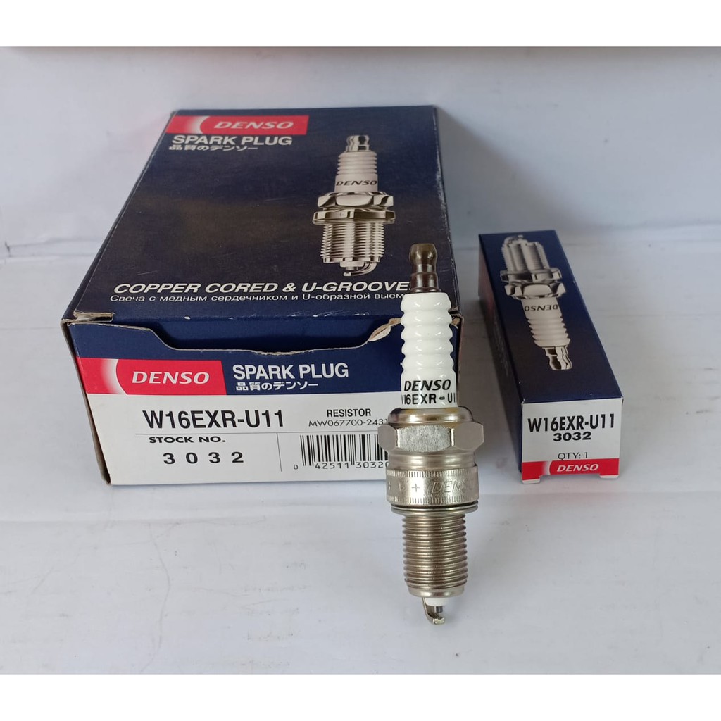 Busi Spark Plug Denso W16EXR-U11 Mobil Opel Optima CDX - GL5 - Sport