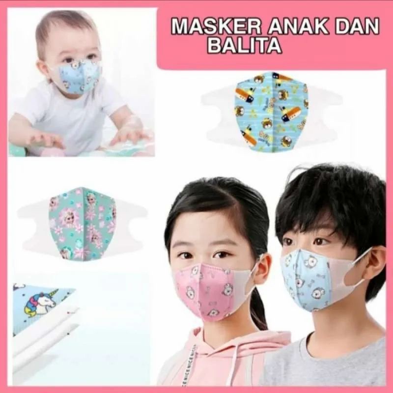 Masker Bayi 1 tahun duckbill