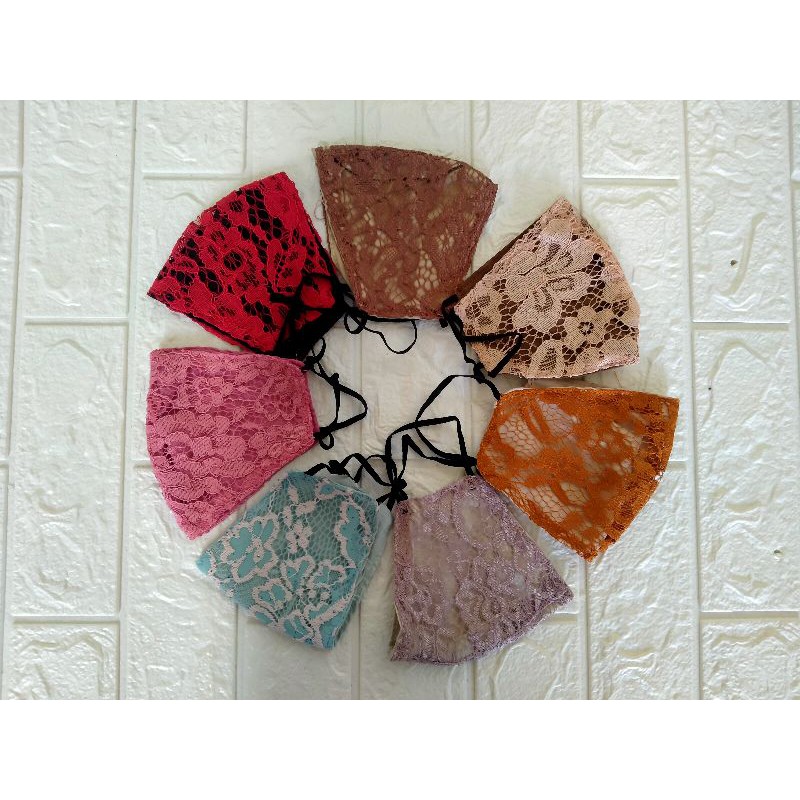 MASKER BRUKAT HIJAB DAN EARLOOP