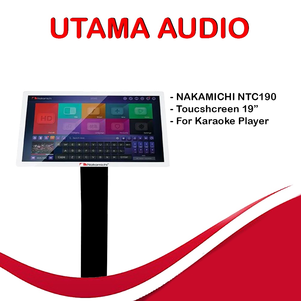 Jual Nakamichi Ntc190 Ntc 190 Touchscreen Monitor 19 Inch Shopee