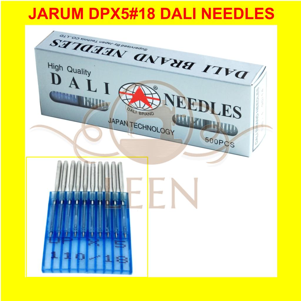 Jarum Jahit Highspeed DALI DPX5 18 Mesin 2 Jarum / Lubang Kancing LEEN