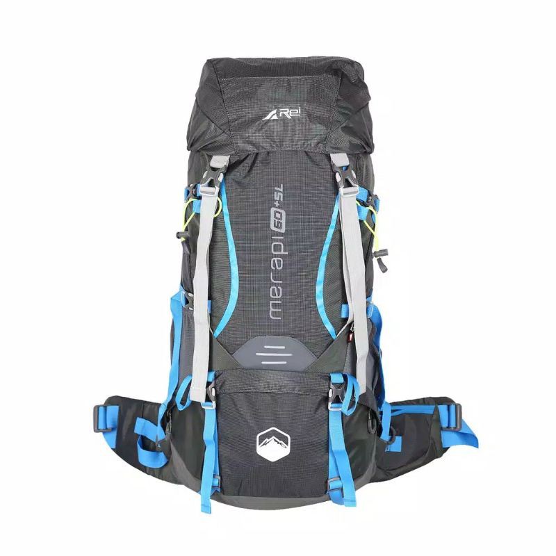 Tas Carrier Rei Merapi 60L bonus cover