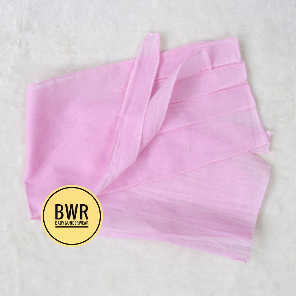 [ 6pc ] GURITA LUCKY Polos | Gurita Bayi New Born Tali Ikat Murah - Bwr