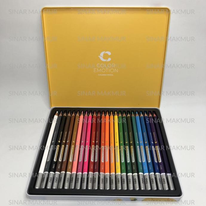 

Colored Pencil 24 Colors / Pensil Warna 24 Warna DELI C00225 (SET)