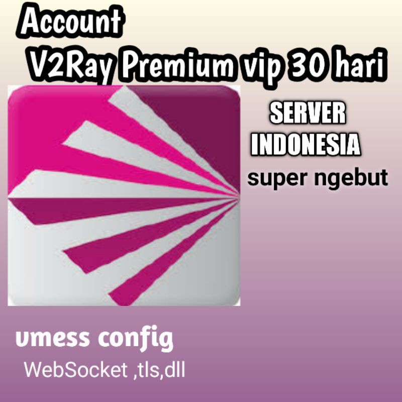 V2Ray acount premium vip 30 hari, akun v2ray premium 30 hari sg/indo server
