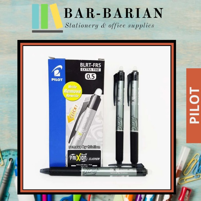 

MURAH PULPEN PEN FRIXION PILOT ( PEN BISA DIHAPUS ) / PULPEN BISA DIHAPUS - Biru 0,5