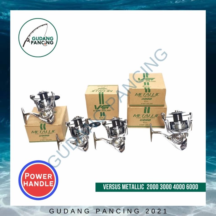 Reel Versus Metallic 2000 3000 4000 6000