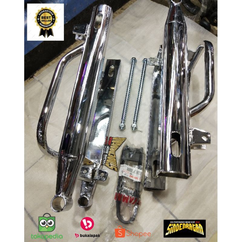 swing arm oval sapit oval rx king fullset krom besi